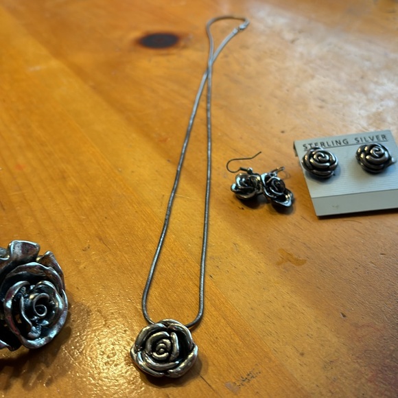 Rose silver set - Picture 6 of 6